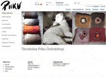 Tablet Screenshot of onlineshop.piiku.fi